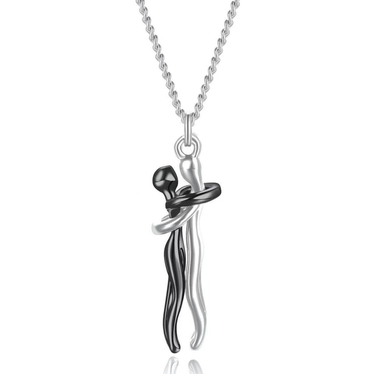 Wholesale Boy and girl hugging couple pendant
